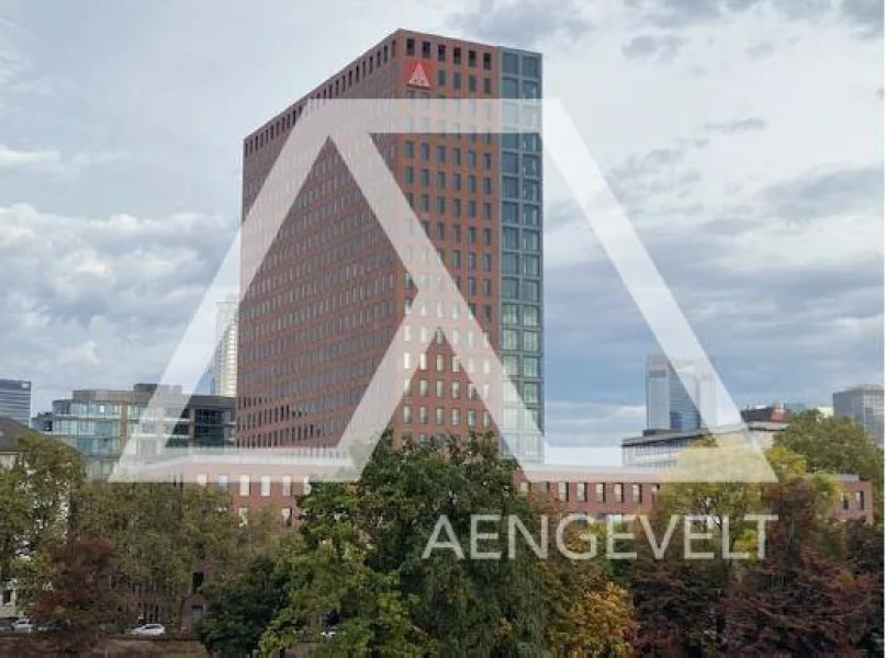 Aussenansicht - Büro/Praxis mieten in Frankfurt am Main - Hochhaus - Büroflächen mit sehr guter Ausstattung!