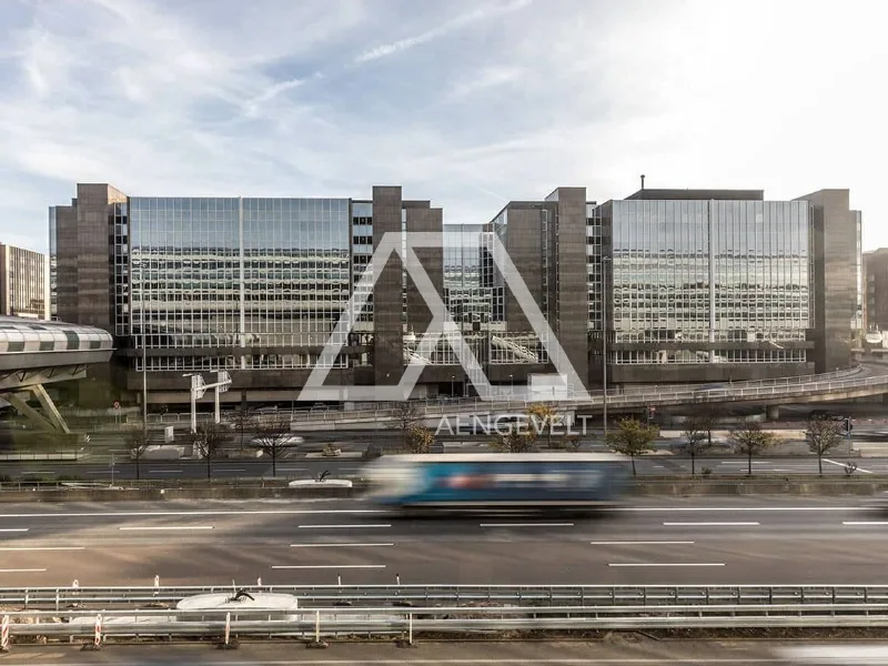 Außenbild - Büro/Praxis mieten in Frankfurt am Main - Funktionale Büroflächen direkt am Flughafen!