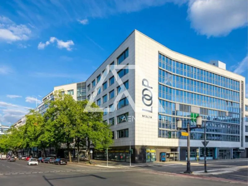 Außenansicht_ - Büro/Praxis mieten in Berlin - Modernisiertes Büro- und Geschäftshaus mit großzügiger Dachterrasse