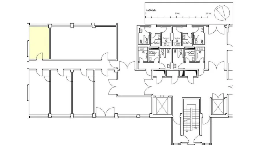 Grundriss 2OG - Geb1(26m2) - Nr32,34