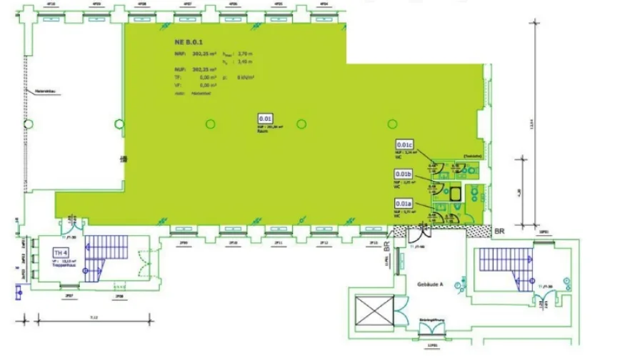 Grundriss EG - Haus B