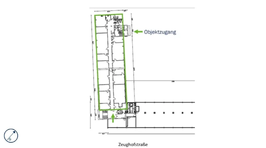 Grundriss EG - Wrangelhaus