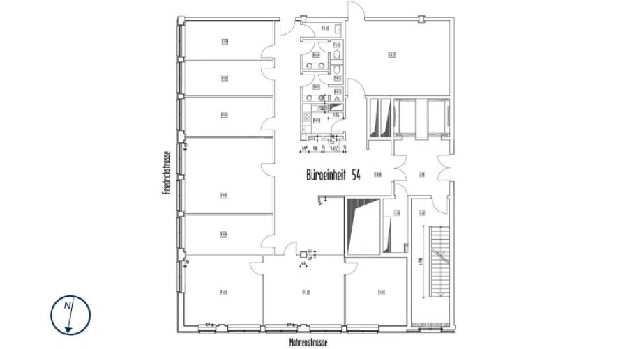 Grundriss 4OG - Haus F