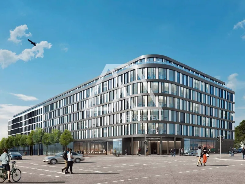 Titelbild - Büro/Praxis mieten in Berlin - Erstbezug - Moderne Neubauten nur 2 Gehminuten vom Bahnhof Südkreuz entfernt