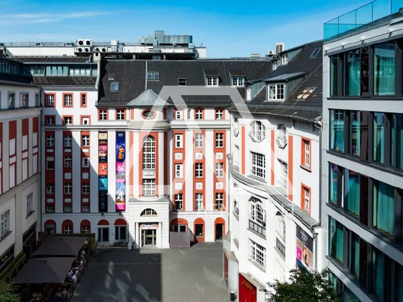 Außenansicht - Büro/Praxis mieten in Berlin - Moderne und hochwertig ausgebaute Office-Flächen hinter historischer Fassade