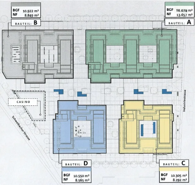 Übersicht der Bauteile