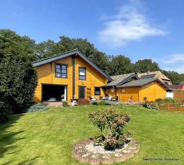 Ansicht - Haus kaufen in Goch - Nachhaltiges, individuelles Holzhaus in Goch-Hassum