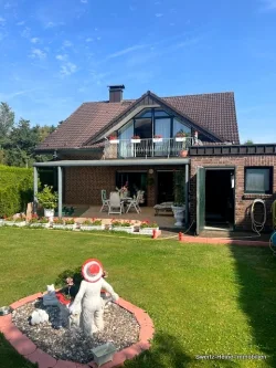 Rückwärtige Ansicht - Haus kaufen in Goch - Großzügiges Einfamilienhaus in ruhiger Lage von Goch