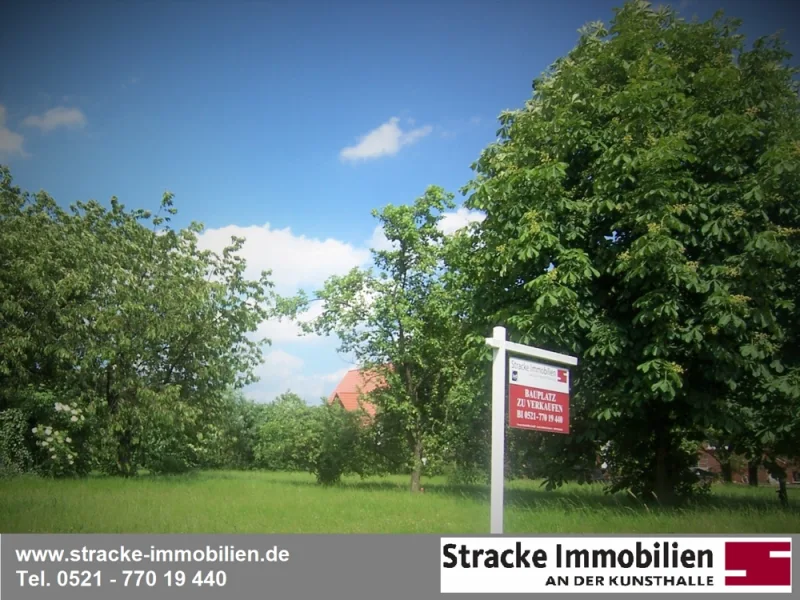 Exemplarisches Foto - Grundstück kaufen in Bielefeld - Beeindruckendes Baugrundstück in Toplage!