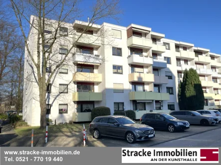 Balkonansicht - Wohnung kaufen in Bielefeld - Einfach einziehen und sich wohlfühlen!
