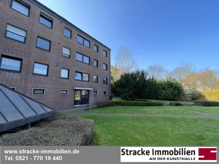 Vorderansicht - Wohnung kaufen in Bielefeld - Klasse Stadtwohnung mit Tiefgaragenstellplatz
