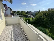 Sonnenbalkon mit Markise