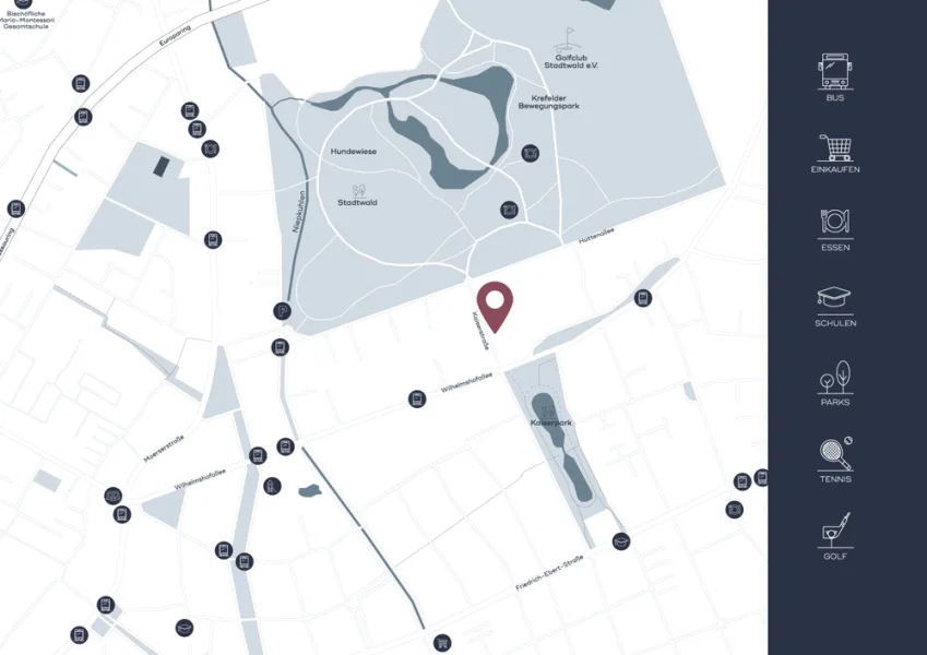 ┬®Kaiserhöfe Krefeld_Map Micro