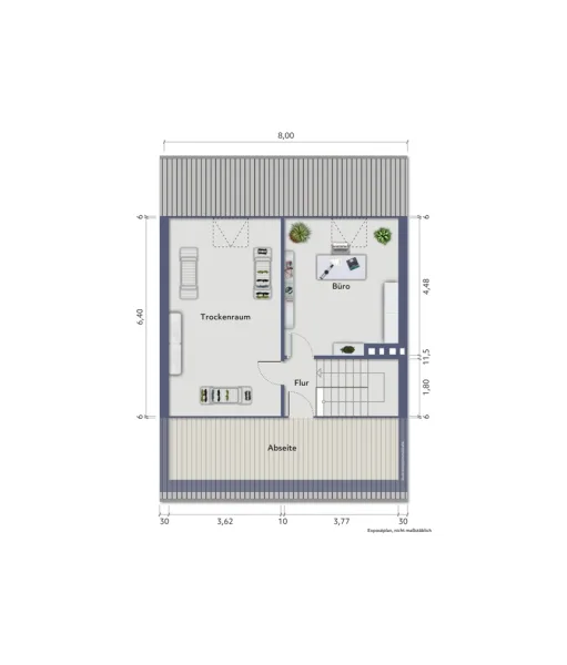 Grundriss 2. Obergeschoss