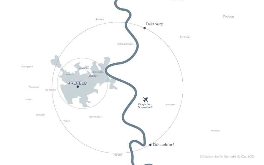 ┬®Kaiserhöfe Krefeld_Map_Macro