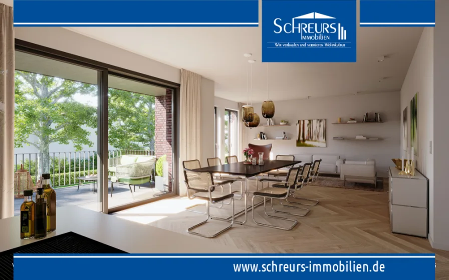 ┬®Kaiserhoefe Krefeld - Wohnung kaufen in Krefeld / Bockum (Stadtwald) - *KAISERHÖFE KREFELD* Neubau-Wohnensemble mit neun modernen Lifestyle-Wohnungen am Stadtwald