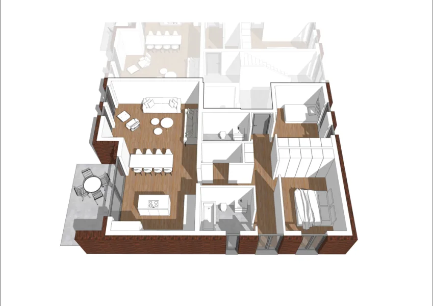 ┬®Kaiserhöfe Krefeld_Obergeschosswohnung WE09