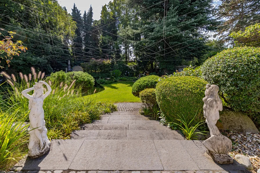 Blick in den Garten