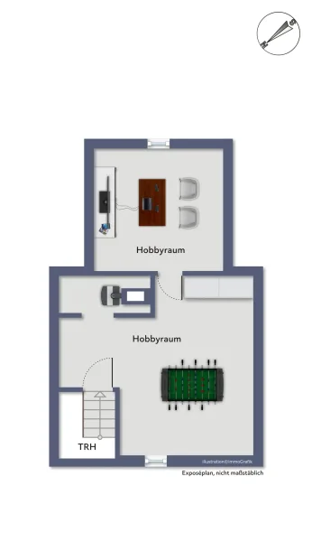 Grundriss Spitzboden