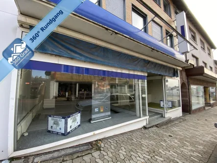 Außenansicht - Laden/Einzelhandel mieten in Friedrichsthal - LADENLOKAL IN 1A-LAGE (ZENTRUM) VON FRIEDRICHSTHAL - SOFORT FREI