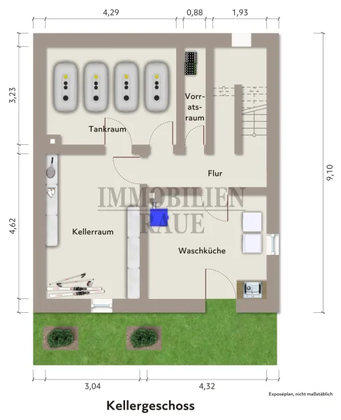 Plan Kellergeschoss