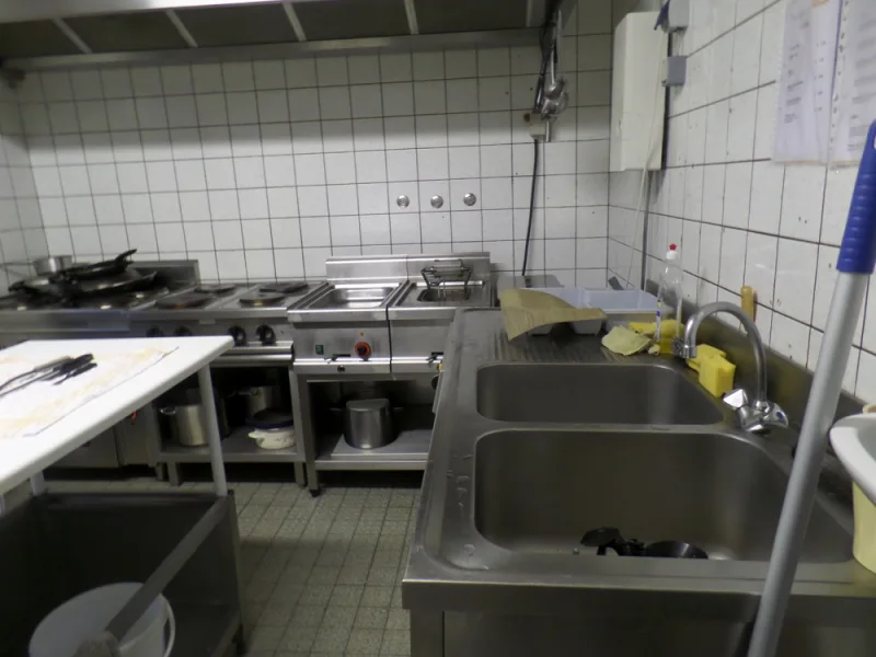 Küche - Gastgewerbe/Hotel kaufen in Willich - Gastronomie mit Inventar und Wohnung Objekt 2061