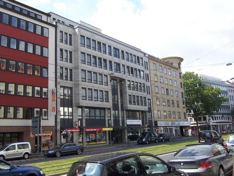 Ansicht - Büro/Praxis mieten in Düsseldorf - Büroflächen im 1. OG, Objekt 1564