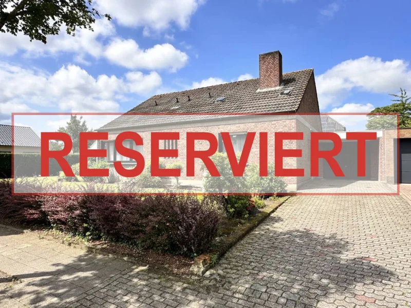 Reserviert Einfamilienhaus in Rindern - Haus kaufen in Kleve - Einfamilienhaus mit Potential im Herzen von 47533 Kleve-Rindern