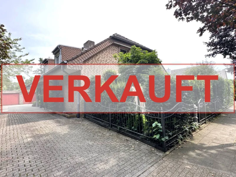 Verkauft Doppelhaushälfte Kleve-Kellen - Haus kaufen in Kleve - Familienfreundliche Doppelhaushälfte am Rande von Kleve-Kellen