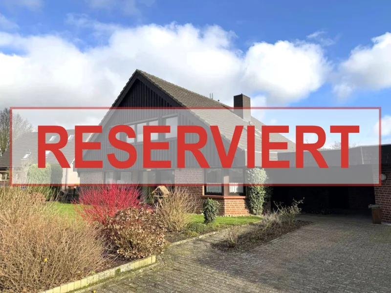 Reserviert Einfamilienhaus Kleve-Rindern - Haus kaufen in Kleve - Familienfreundliches Wohnhaus in ruhiger Lage von 47533 Kleve-Rindern