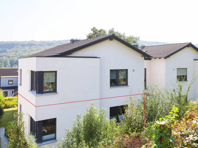 Titelbild - Wohnung kaufen in Herdecke - Barrierearme Luxuswohnung mit Wellnessoase und Blick ins Grüne