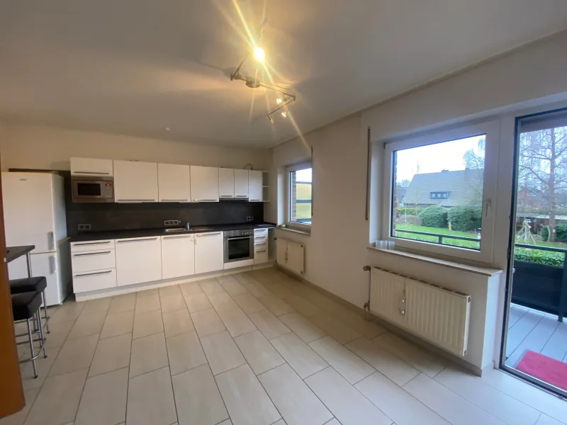 Küche 2 - Wohnung mieten in Wegberg - Moderne 2 Zimmerwohnung - teilmöbiliert