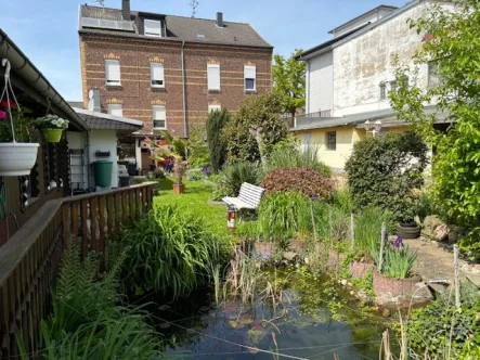 Garten - Haus kaufen in Mönchengladbach - Super gepflegte Doppelhaushälfte mit Traumgarten im Zentrum Wickrath