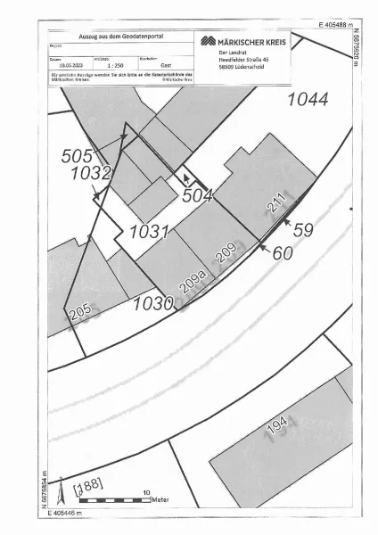 Lageplan