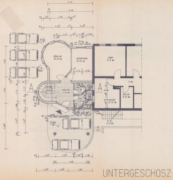 Grundriss - UG