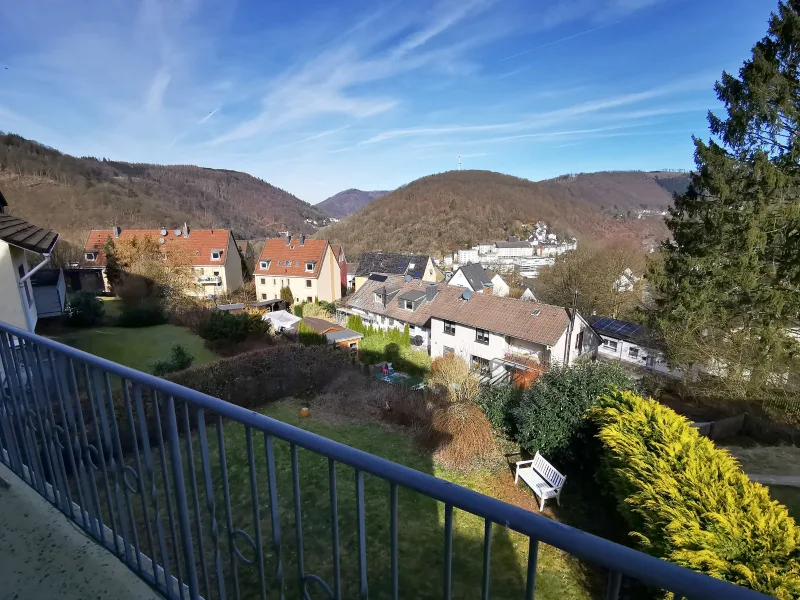 Ausblick Balkon