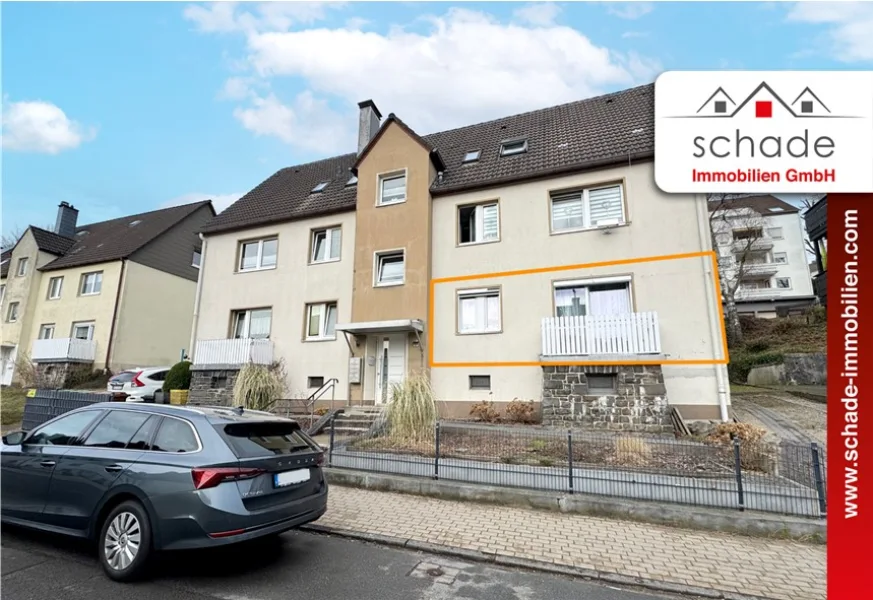 Titelbild - Wohnung kaufen in Lüdenscheid - SCHADE IMMOBILIEN - Zentrale 3-Zimmerwohnung in Lüdenscheid!