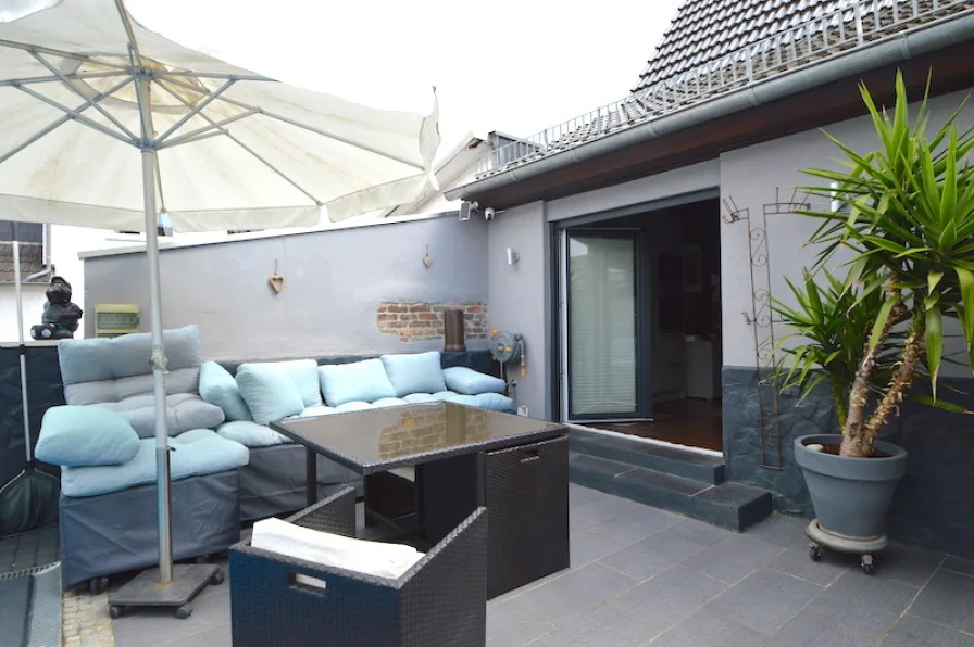 Haus 1-Terrasse mit Relax Zone