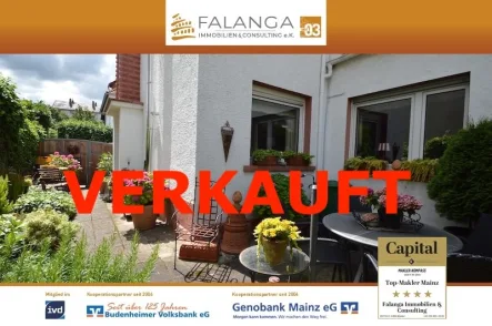 VERKAUFT - Haus kaufen in Mainz / Mombach - Falanga Immobilien - Tolles großes Haus zum TOP PREIS mit herrlich sonnigem Innenhof in Mombach