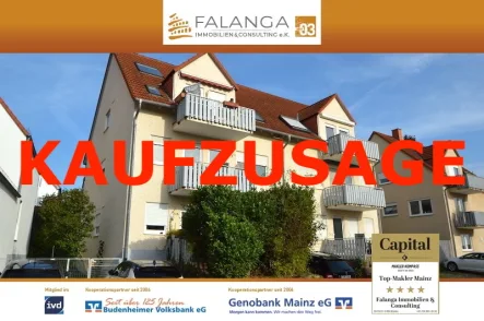 KAUFZUSAGE - Wohnung kaufen in Udenheim - FALANGA IMMOBILIEN - Wunderschöne & top aufgeteilte Wohnung zum fairen Preis in Udenheim!