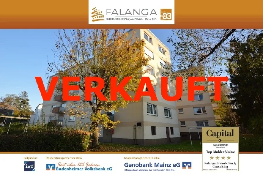 VERKAUFT - Wohnung kaufen in Budenheim - FALANGA IMMOBILIEN - FAMILIEN WILLKOMMEN! Fairer Kaufpreis & gut aufgeteilte Familienwohnung in Budenheim