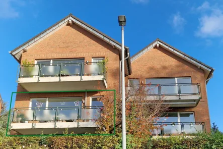 Hausansicht - Wohnung kaufen in Grevenbroich / Stadtmitte - Balkon-Wohnung in bester zentrale Lage des Stadtzentrums