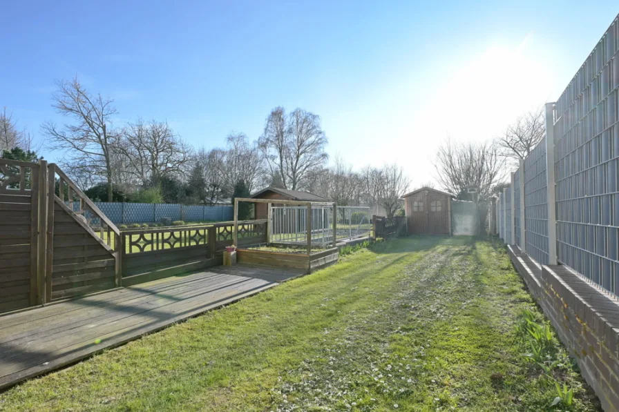 Garten - Wohnung kaufen in Neuss / Uedesheim - Gartenwohnung nahe zum Rhein