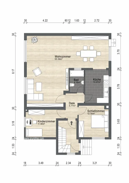 24011 Grundriss EG 2D