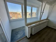 Geschlossener Balkon