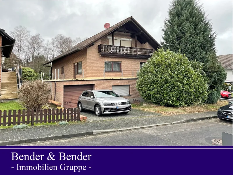 www.bender-immobilien.de - Haus kaufen in Waldbröl - Freistehendes Einfamilienhaus in ruhiger Wohnlage von Waldbröl!