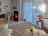 Kamin im Wohnzimmer