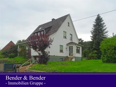 Außenansicht - Haus kaufen in Westerburg - Freistehendes Einfamilienhaus mit  großem Grundstück nahe Westerburg
