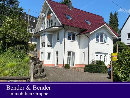 Startbild mit Logo - Haus kaufen in Gummersbach - Großes Stadthaus - Wohnen und Arbeiten, oder als Mehrgenerationenhaus