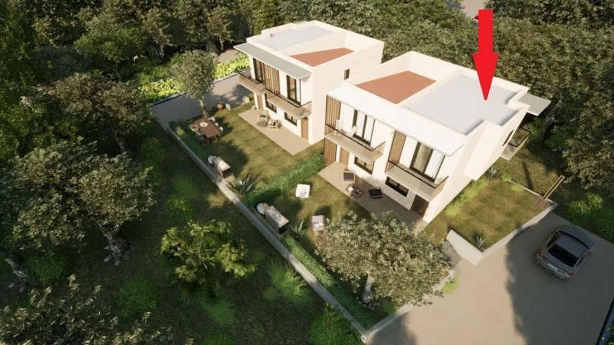  - Wohnung kaufen in Paralia Dionisiou - Neubauprojekt - Maisonettewohnungen als DHH nur ca. 500 m vom Strand von Paralia Dionisiou entfernt!